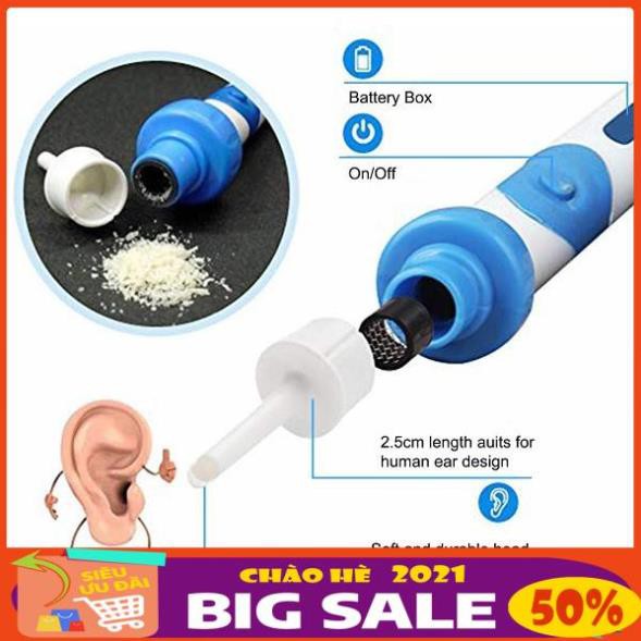 Máy Lấy Ráy Tai Trẻ Em🎁GIẢM 20K ĐƠN 50K 🎁 Máy Hút Ráy Tai Tự Động Nhật Bản Cho Gia Đình, An Toàn  Khi Sử Dụng