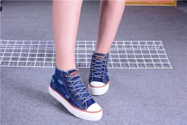 giày bata cổ cao nữ | BigBuy360 - bigbuy360.vn