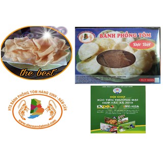 BÁNH PHỒNG TÔM HÀNG VỊNH NĂM CĂN - ĐẶC SẢN CÀ MAU LOẠI ĐẶC BIỆT 500gram