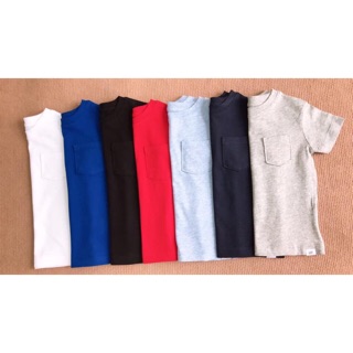 Áo bé trai Baby Gap trơn màu