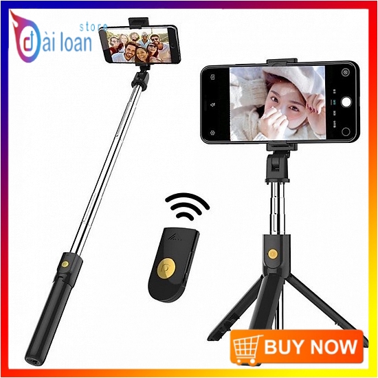 Gậy tự sướng Bluetooth K07 có chân tripod | BigBuy360 - bigbuy360.vn