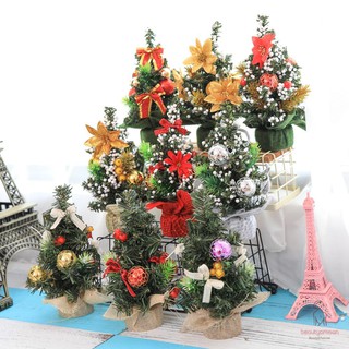 Cây thông trang trí Giáng Sinh mini dễ thương