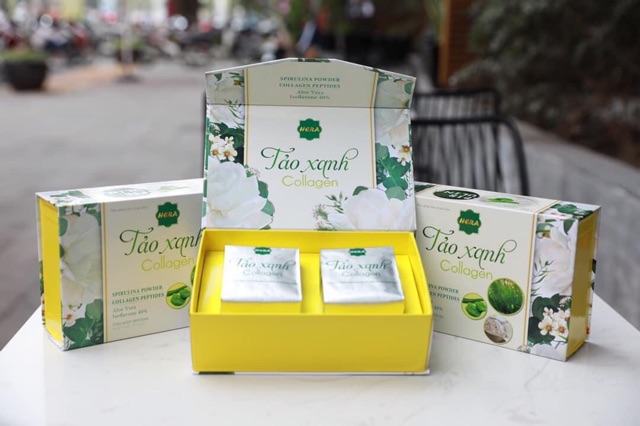 TẢO XANH COLLAGEN HERA CHÍNH HÃNG 30 NGÀY