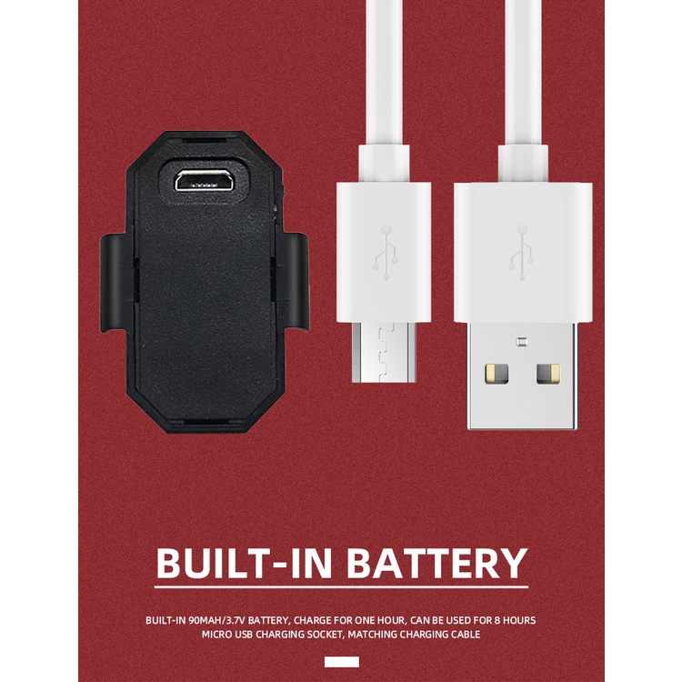 Đèn laser mini cảnh báo gắn đuôi xe máy thông dụng