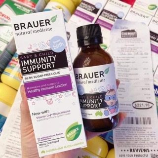 Brauer Immunity cho bé từ sơ sinh tăng sức đề kháng