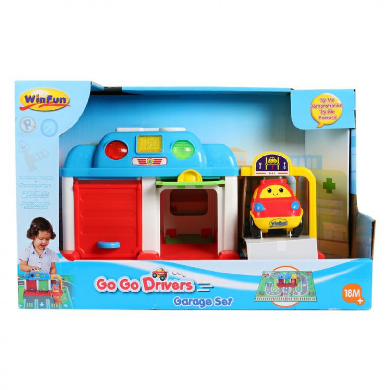 Bộ Gara Ô Tô Vui Vẻ Winfun 1235