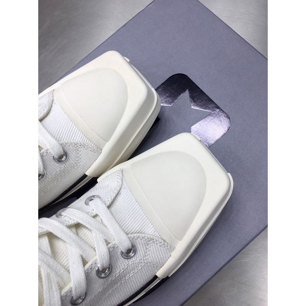 Giày cao cổ Rick Ow3ns DRKSHDW x Conv3rse TURBODRK Chuck 70 sneakers