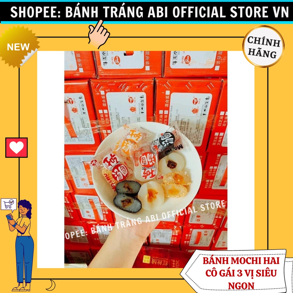 1kg Bánh Mochi Dẻo Đài Loan 2 cô gái