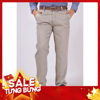 Quần Kaki Nam Trung Niên Cao Cấp, Phom Quần Chuẩn Ống Đứng, Thời Trang Nam Kinh Điển KKTN - Hàng nhập khẩu