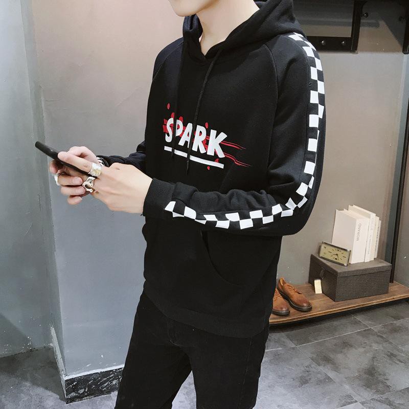 Áo Hoodies thời trang Nỉ ngoại dày dặn cho nam nữ phối caro C057