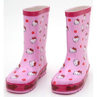 giày đi mưa bé gái Hello Kitty.