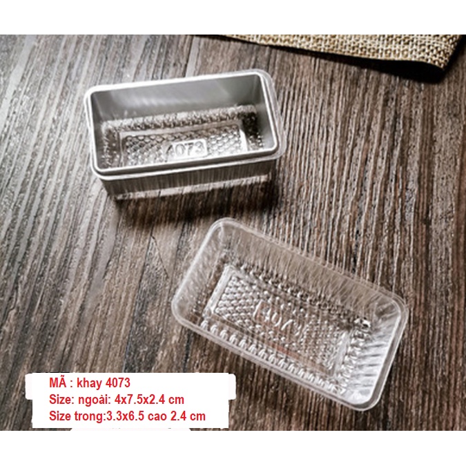 (Set 100) Khay bánh Dứa 5073