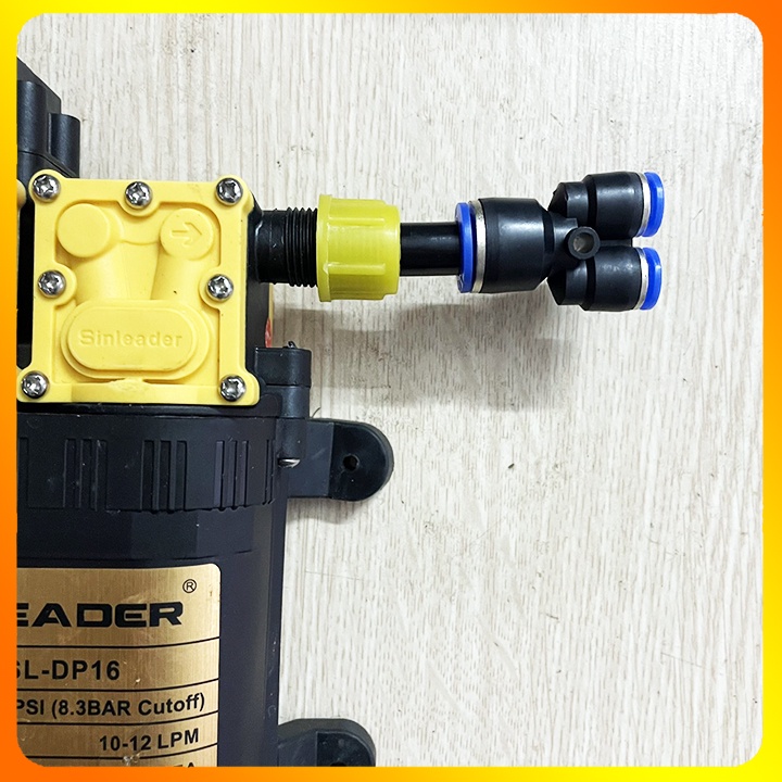 Bộ nối chuyển máy bơm đôi 12v ra hai nhánh dây 8