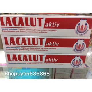 Lacalut aktiv - ngăn ngừa viêm nướu,hơi thở hôi