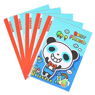 Tập - Vở sinh viên Vibook 200Tr - Color of Life (combo 5 cuốn )