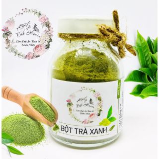 Bột trà xanh handmade