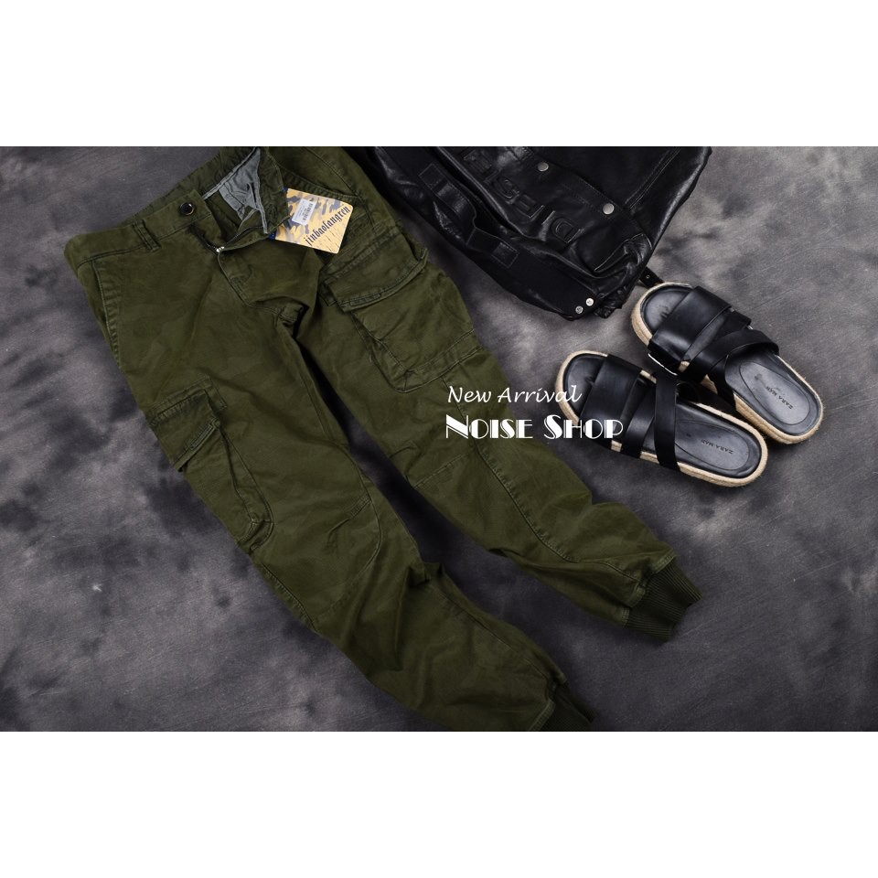 Quần Jogger Kaki Túi Hộp