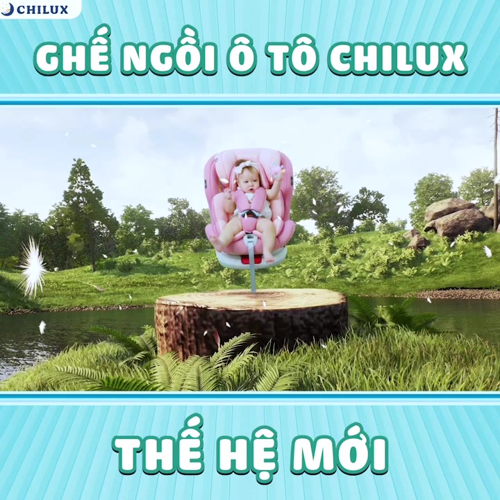 Ghế ngồi ô tô cho bé CHILUX ROY 360 I CS008