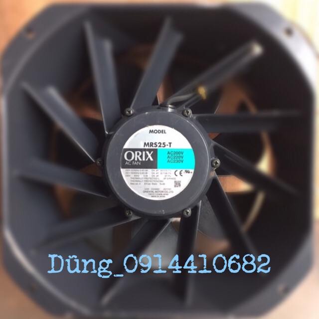 Quạt hút Gió Nhật Bãi ORIX Oriental motor ( hút mùi, thông gió, làm mát )