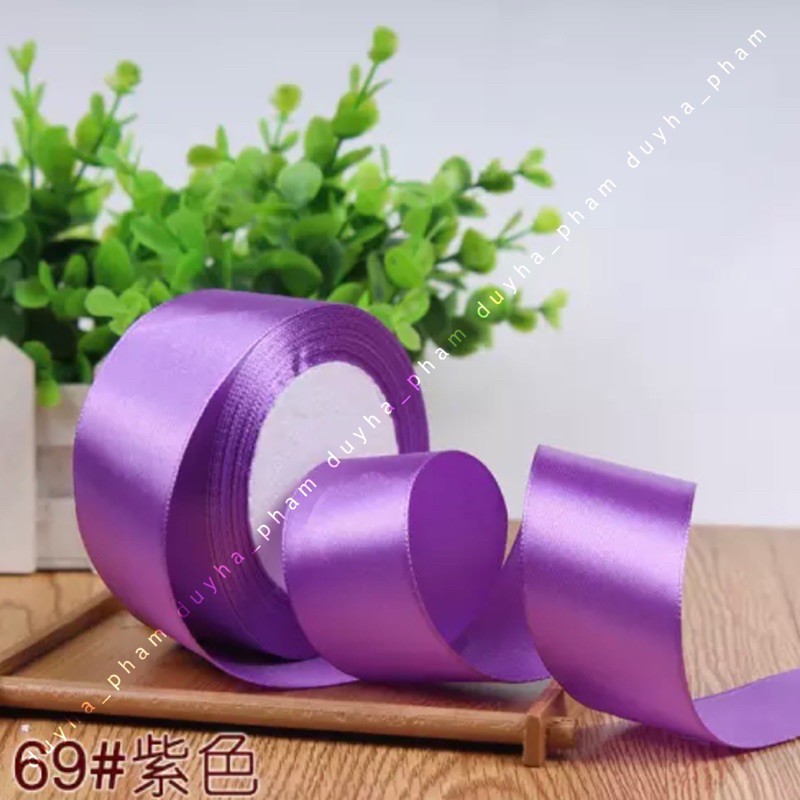 [BẢNG MÀU 2] 22met RUY BĂNG TRANG TRÍ ĐỒ HANMADE