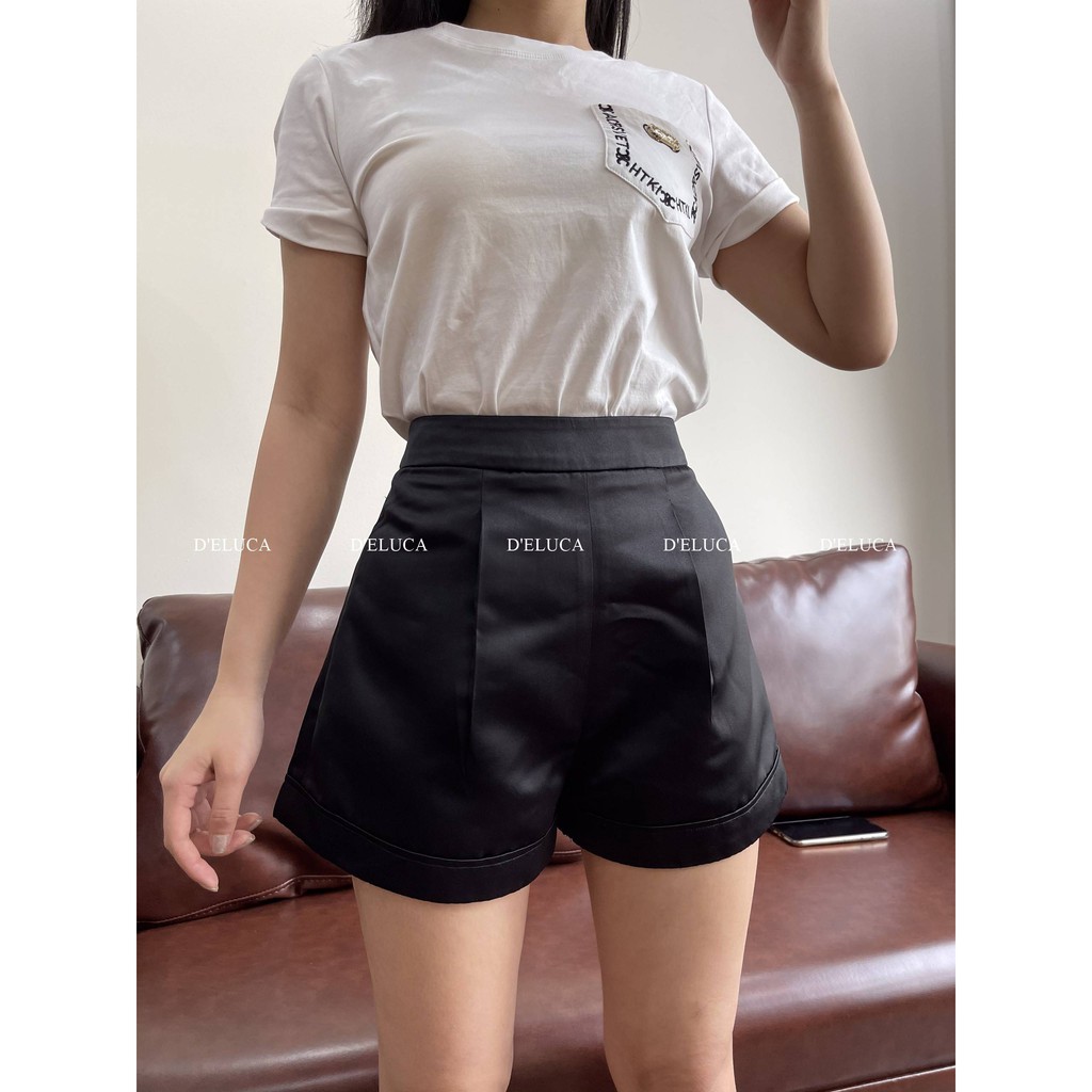 (Quà Là Dây Buộc Tóc)Quần Đùi Short Tafta Vê Gấu Cạp Cao Đứng Form Tôn Dáng Dễ Mix Đồ Cho Nàng Đi Tiệc, Dạo Phố, Du Lịch | BigBuy360 - bigbuy360.vn