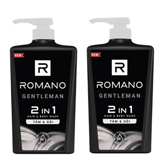Tắm Gội Romano Gentleman 2 in1 650g
