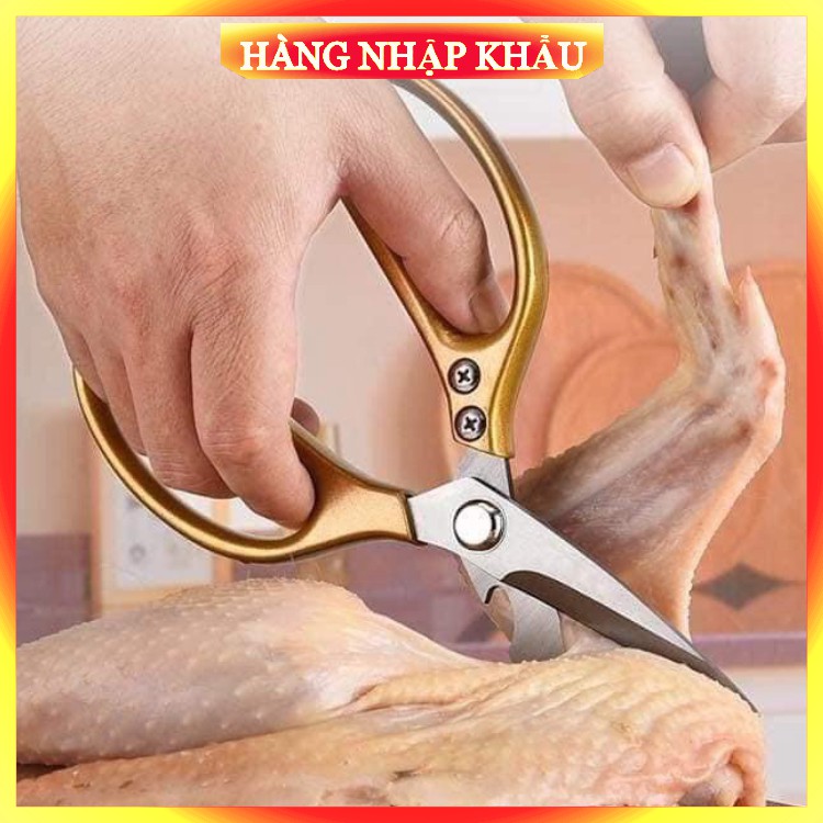 [Hàng Xịn - Loại 1] Kéo Cắt Thịt Gà Kapusi SK5 Nội Địa Nhật Bản Cao Cấp, Chắc Chắn, Lưỡi Sắc Bén