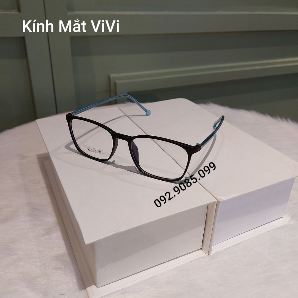 Gọng kính cận Nam Nữ dẻo cốt kim loại V8247 - siêu bền - Kính thời trang 0 độ hàn quốc + Nhận cắt cận viễn loạn | BigBuy360 - bigbuy360.vn