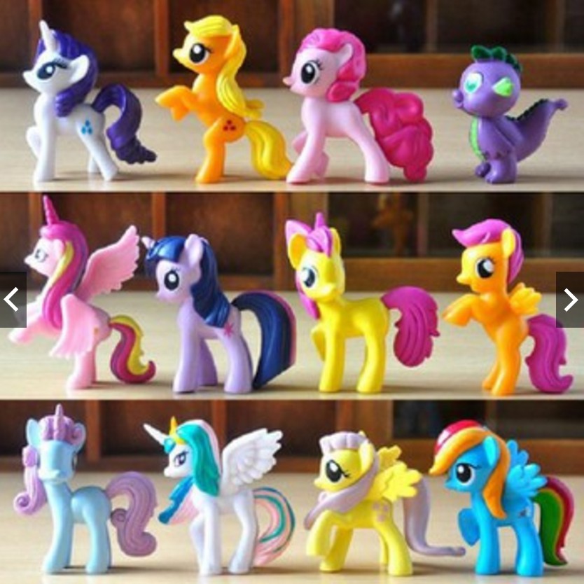 Bộ 12 Con Ngựa Pony 7cm