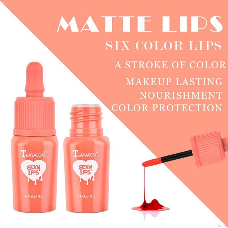 Matte Lip Gloss Moisturizing Brighten Lip Tone Waterproof Non-stick Cup Liquid Lipstick | BigBuy360 - bigbuy360.vn