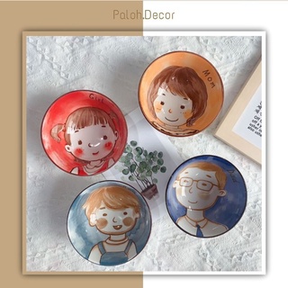 [SẴN - ẢNH THẬT] Bát Gia Đình có hình siêu dễ thương và cute và được làm bằng sứ vô cùng chăc chắn❤️❤️