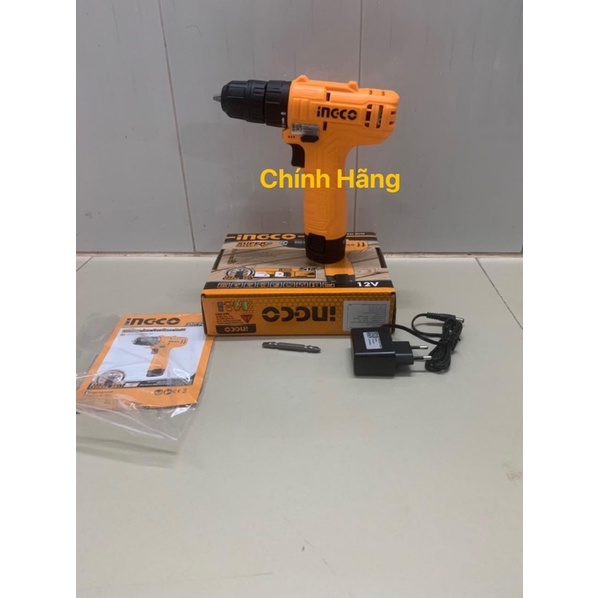 INGCO Máy khoan dùng pin Lithum 12V CDLI12415