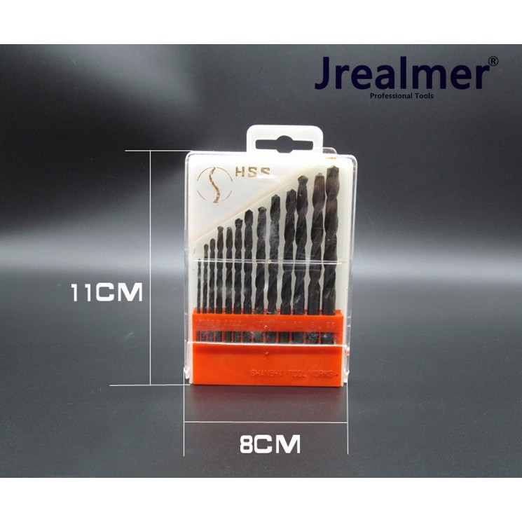 1 hộp / 13 cái Máy khoan Bộ khoan thép tốc độ cao Máy khoan xoắn Hướng dẫn sử dụng Máy khoan điện được sử dụng cho bảng gỗ sắt và nhôm