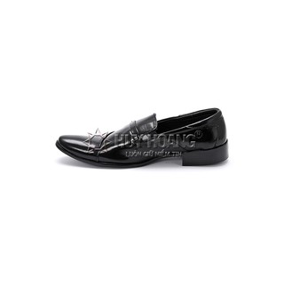 Giày tây nam da bò màu đen PH7106