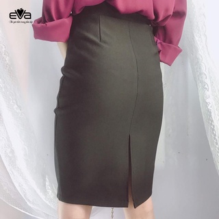 Chân váy bút chì công sở xẻ sau 50cm