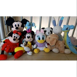Gấu bông vịt mickey chó poke