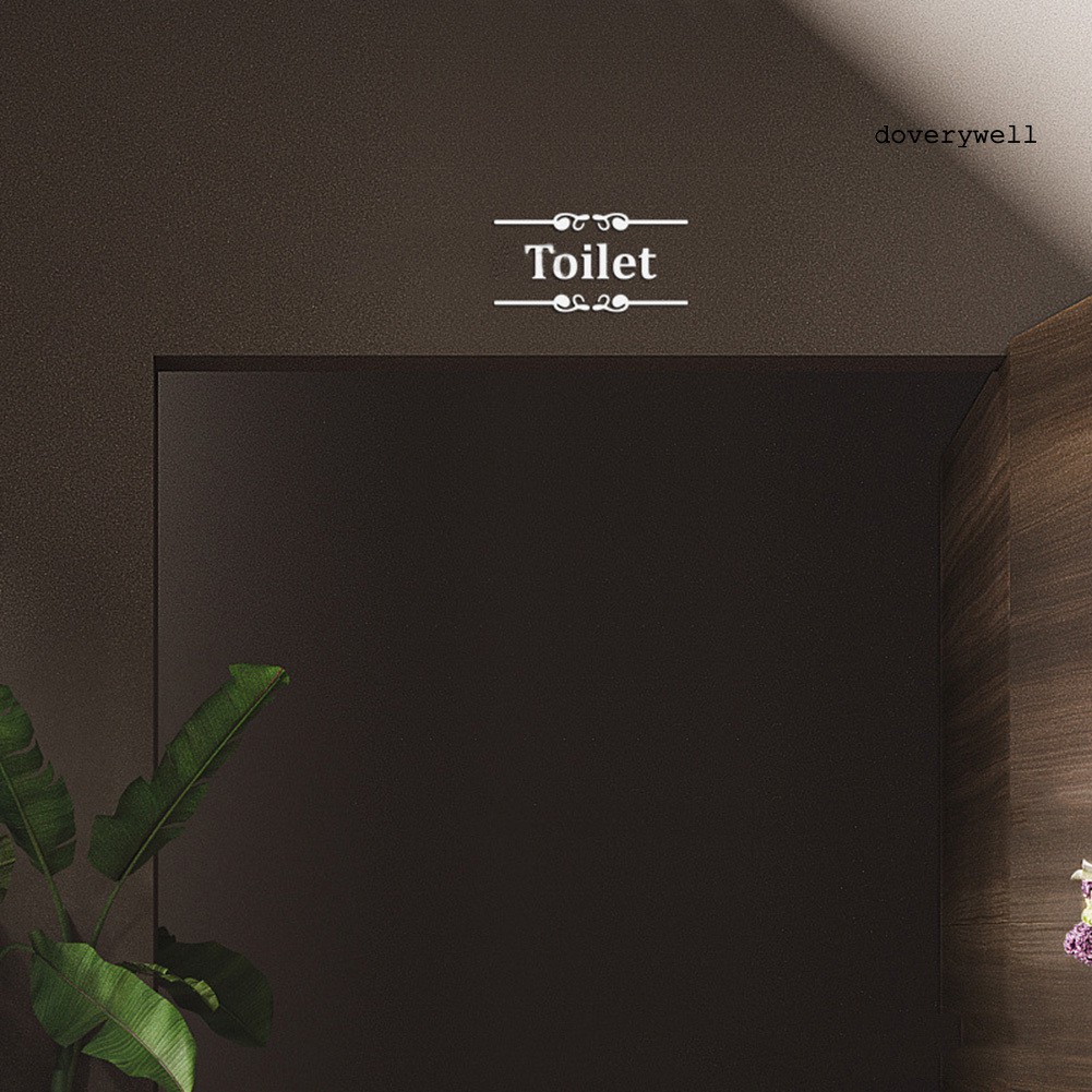 Miếng Dán Tường Trang Trí Phòng Tắm Hình 3d Độc Đáo