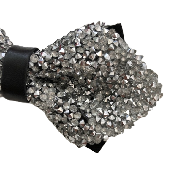 nơ nam đính đá cao cấp