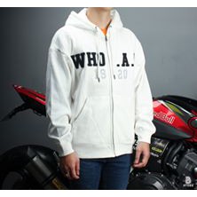 Áo khoác whoau trắng