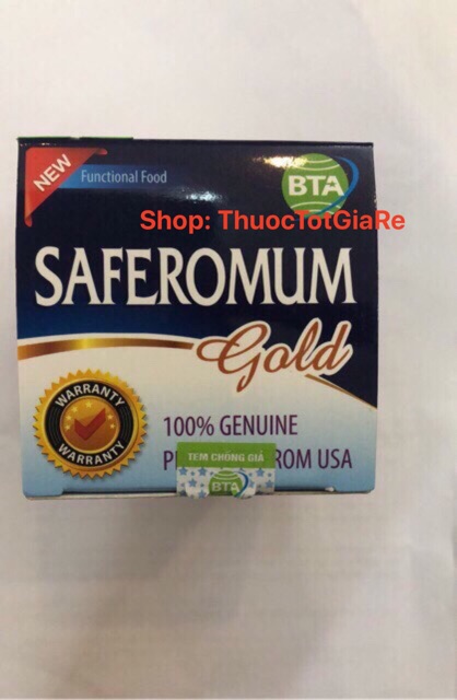 Saferomum Gold - Vitamin , DHA [ Chính hãng UsA ]