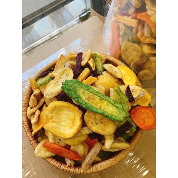 Thập cẩm sấy loại 1 ,rau củ đà lạt sấy nguyên chất ,tongkhominhnguyen