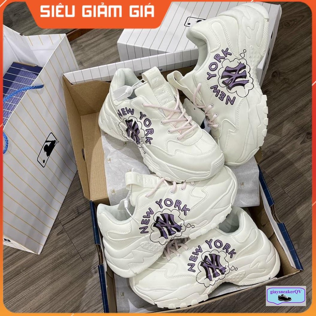 Giày thể thao 𝐌𝐋 𝐁 chữ NewYork tím hot trend, cá tính dành cho nam nữ, cặp đôi, nhóm