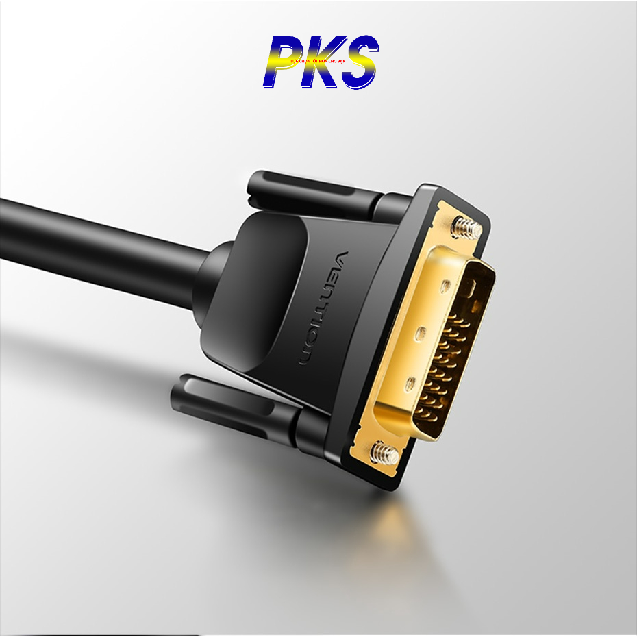 Cáp chuyển đổi HDMI ra DVI 24+1 Vention dài 2m ABFBH - Hàng Chính Hãng