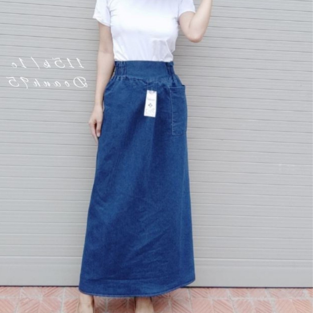 chân váy-quây váy-chống nắng bò nữ chống tia uv chất jean mềm mại co dãn 4 chiều-shop ku thóc | BigBuy360 - bigbuy360.vn