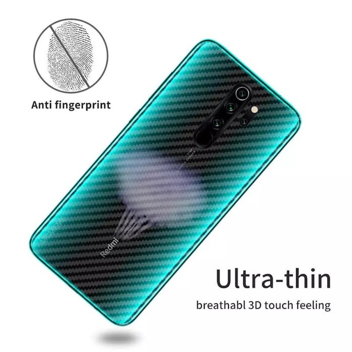 Kính Cường Lực Bảo Vệ Mặt Sau Cho Xiaomi Redmi Note 8 Pro / Note 8 Pro