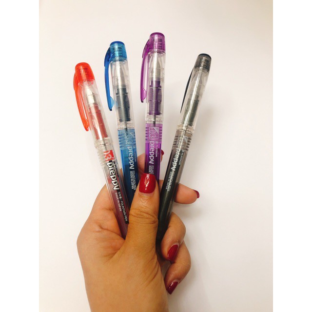 Bút máy mực ống Preppy Nhật 4 màu