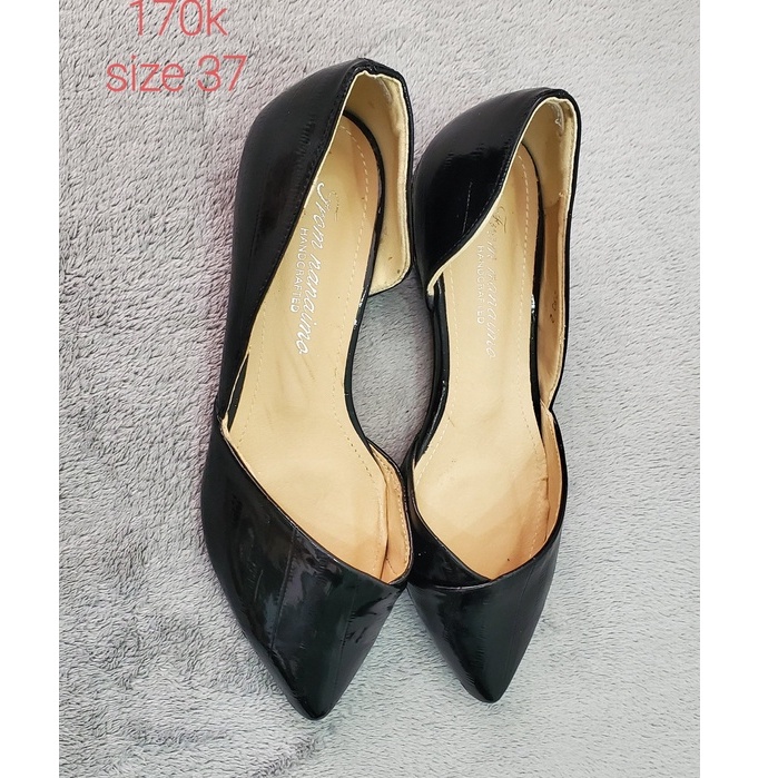 Giày công sở si hiệu da thật secondhand