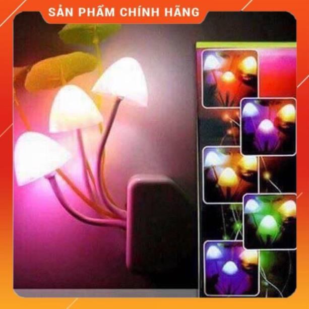 Đèn Ngủ Hình Nấm Có Cảm Biến Tự Động Bật/Mở Gắn Phòng Ngủ, Lối Đi Nhà Vệ Sinh, Nhà Bếp