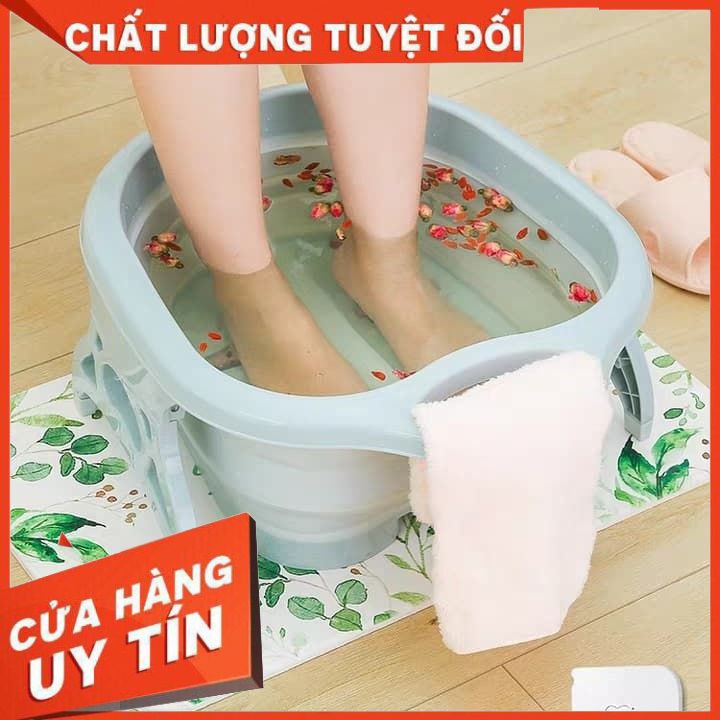 [LOẠI TO]Chậu Massage Ngâm Chân Trị Liệu Cao Cấp Gấp Gọn Tiện Dụng