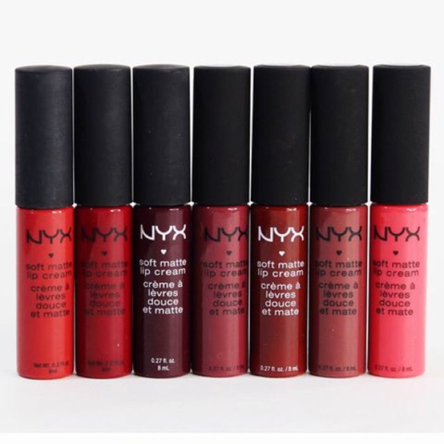 Combo 2 cây son N.Y.X soft matte lip cream